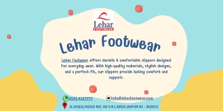 Durable & Comfortable Slippers