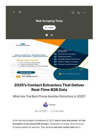 2025’s Contact Extractors That Deliver Real-Time B2B Data (2)