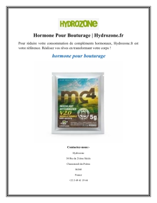 Hormone Pour Bouturage Hydrozone.fr