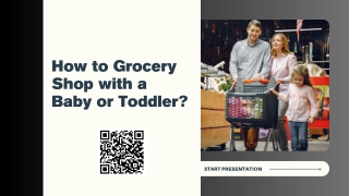 How to Grocery Shop with a Baby or Toddler?