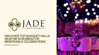 Discover Top Banquet Halls Near Me in Mumbai for Memorable Celebrations
