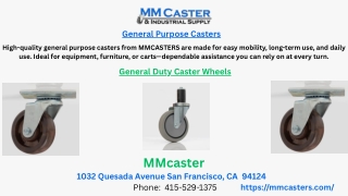 General Purpose Casters