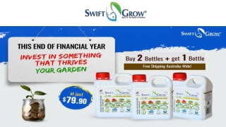 Buy Swift Grow | 100% Natural Fertilizer for Lush Gardens