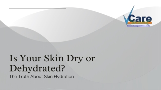 Why having a hydrated skin is so important?