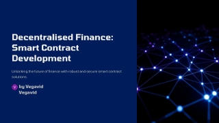 DeFi Smart Contract Development Services | Build Secure DeFi Protocols