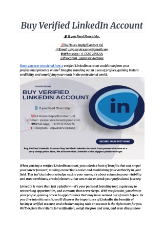 Buy Verified LinkedIn Account (1)