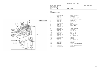 SAME dorado f 70 Tractor Parts Catalogue Manual Instant Download (SN 3001 and up)
