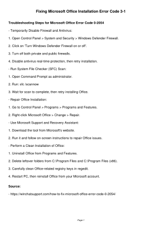 Fix_Microsoft_Office_Error_0-2054_Guide