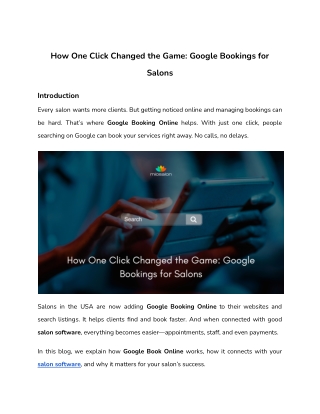 How One Click Changed the Game_ Google Bookings for Salons