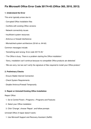 Fix_Office_Error_30174-45_Guide
