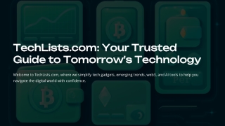 techlists com your trusted guide to tomorrow