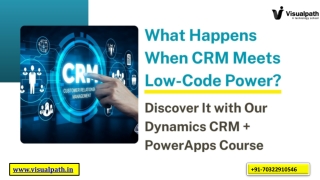 CRM Training Institutes in Hyderabad | CRM Online Training