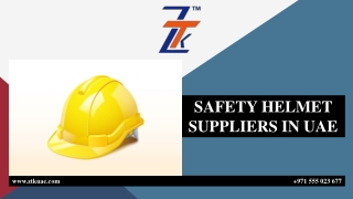 SAFETY HELMET SUPPLIERS IN UAE