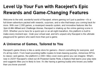 Level Up Your Fun with Racejeet’s Epic Rewards and Game-Changing Features