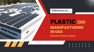Plastic Manufacturing in USA: A Smarter Way to Build Your Business