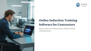 Online Induction Training Software for Contractors – Easy Onboarding