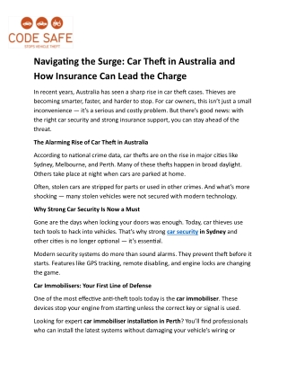 Navigating the Surge