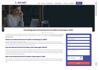 Explore the Best Wi-Fi Services Available in Seemapuri