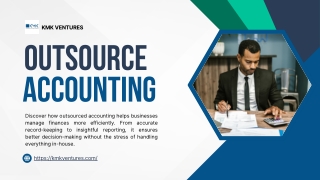 The Smart Choice: Outsourced Accounting for Modern Companies