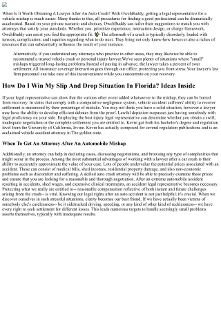 Car Crashes: Should I Hire An Auto Accident Lawyer? 3 18 2025