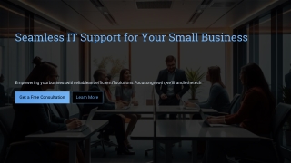 Small Business Tech Support: Essential IT Solutions for Growth