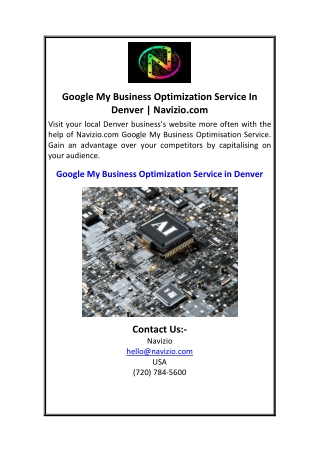 Google My Business Optimization Service In Denver Navizio.com.pdf 666