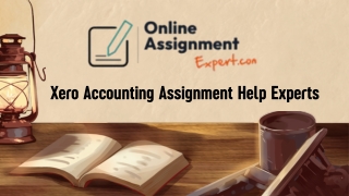 Expert Xero Accounting Assignment Help for Accurate & Timely Submissions