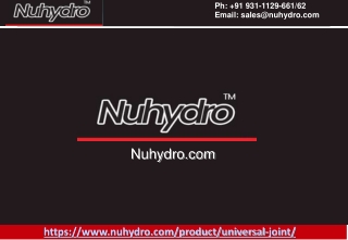 Universal Joint Shaft Manufacturers