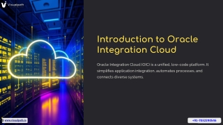 The Best Oracle Integration Cloud Training Hyderabad