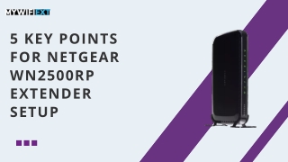 Step-by-Step Setup Guide for Netgear WN2500RP WiFi Extender