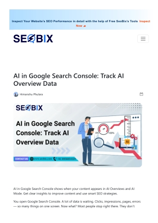 Track AI Overviews in Google Search Console (2025)