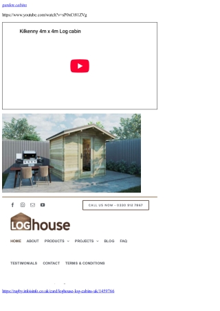 garden cabins