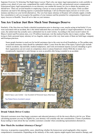Do You Require An Accident Lawyer? When To Employ An Attorney