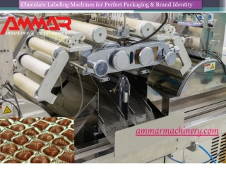 A Buyer’s Guide to the Best Chocolate Labeling Machines for Packaging Excellence