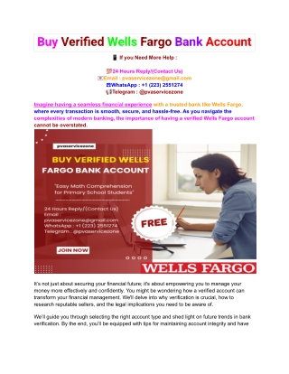 Buy Verified Wells Fargo Bank Account (1)