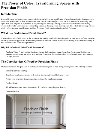 the power of color transforming spaces with