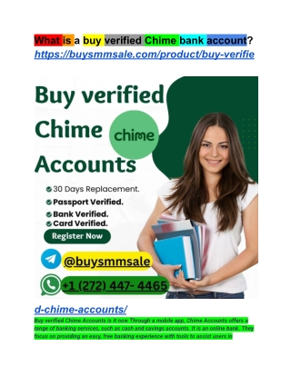 Best 6 Sites To Buy Verified Chime Accounts: Top Picks