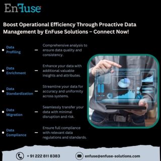 Boost Operational Efficiency Through Proactive Data Management by EnFuse
