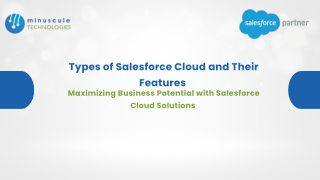 Types of Salesforce Cloud and Their Features