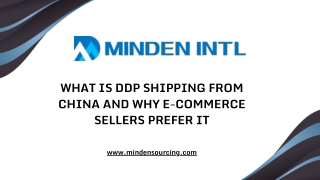 What Is DDP Shipping from China and Why E-Commerce Sellers Prefer It