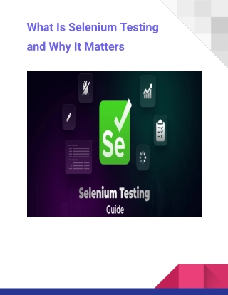 Understanding the Selenium Grid Architecture