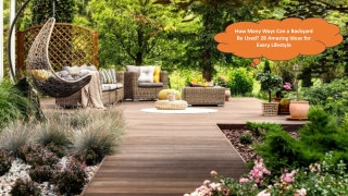 28 Creative Backyard Ideas for Every Lifestyle