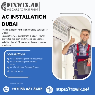ac installation dubai