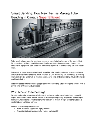 Smart Bending_ How new tech is making tube bending in Canada super efficient (1)