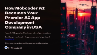 Top AI App Development Company in USA