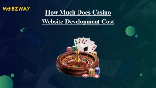 How Much Does Casino Website Development Cost