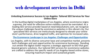 web development services in Delhi