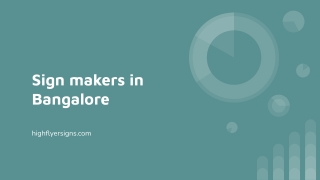 Sign makers in Bangalore