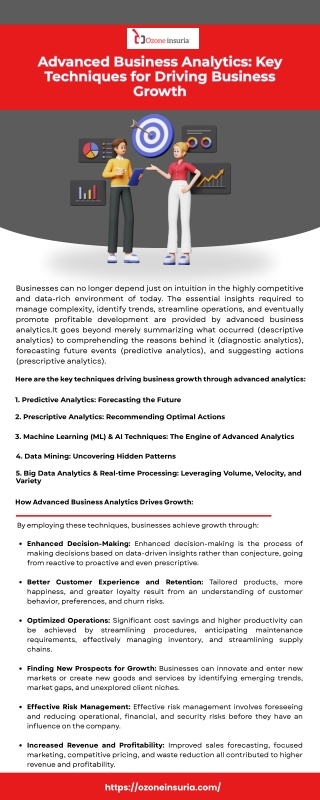 Advanced Business Analytics Key Techniques for Driving Business Growth