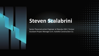 Steven Scalabrini - A Resilient Mind Cultivator - Oakland, NJ